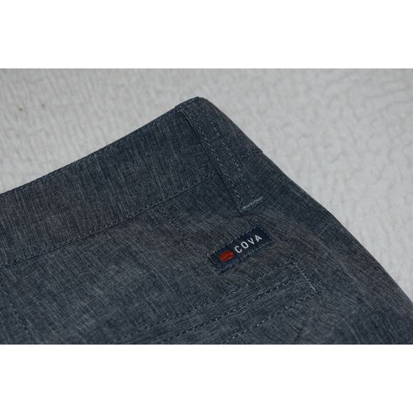 Cova Swimming Hybrid Shorts Mens Size 38 Surf N Turf Polyester Spandex Blend - Picture 5 of 6